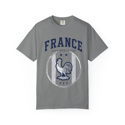 France Unisex Garment-Dyed T-shirt