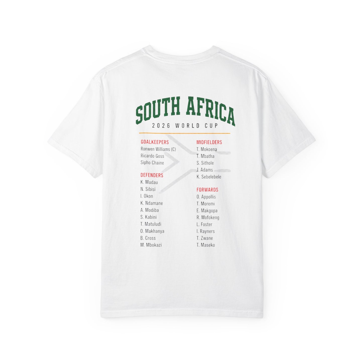 FIFA SOUTH AFRICA Unisex Garment-Dyed T-shirt
