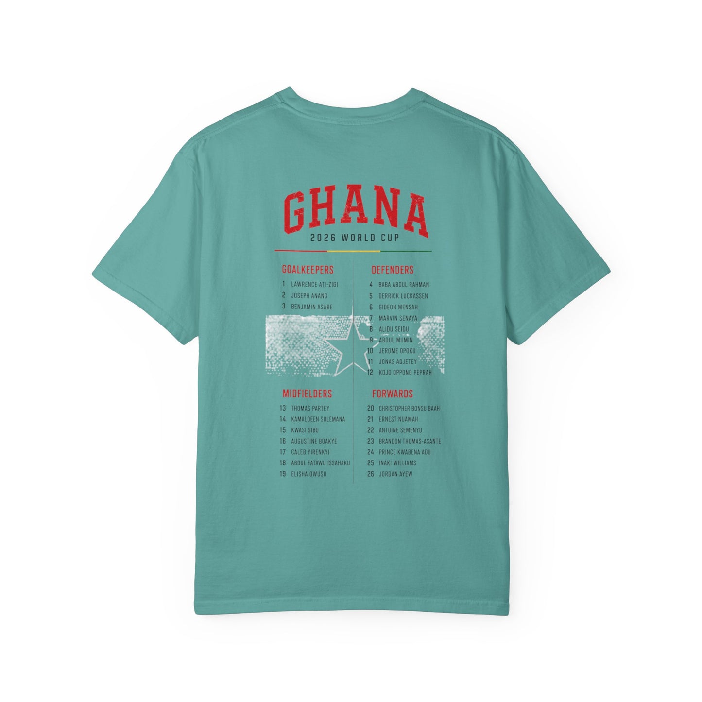 GHANA Unisex Garment-Dyed T-shirt