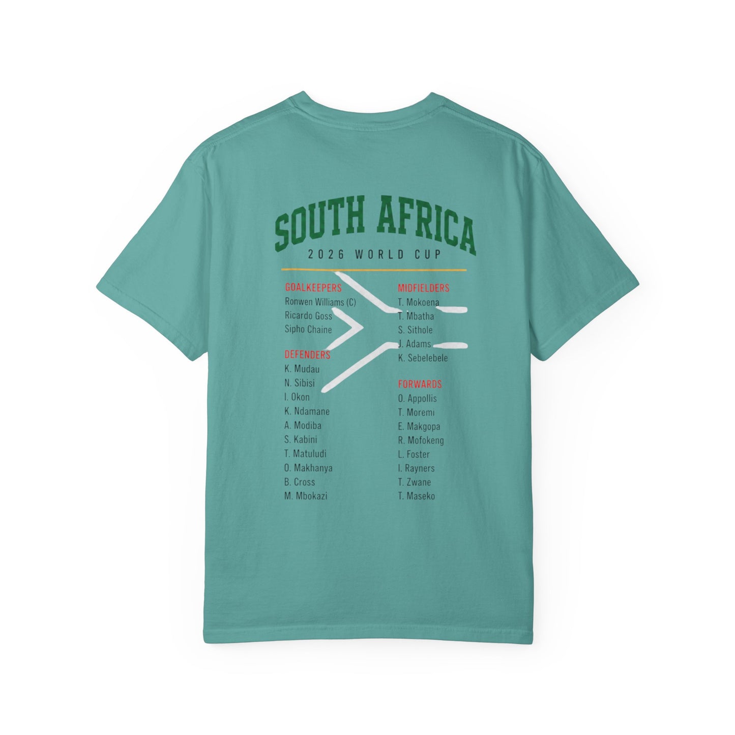 FIFA SOUTH AFRICA Unisex Garment-Dyed T-shirt