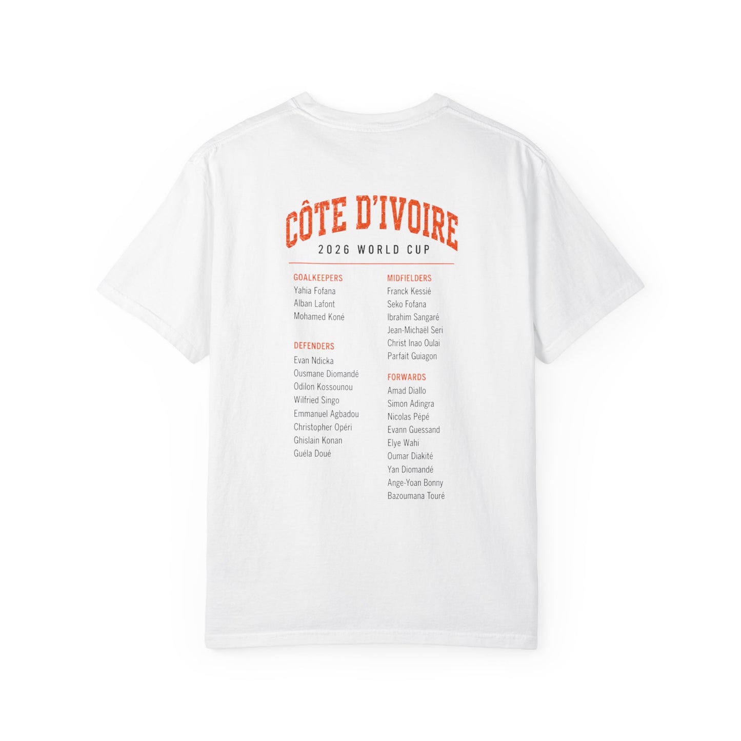 COTE D'IVOIRE Unisex Garment-Dyed T-shirt