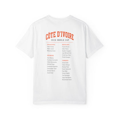 COTE D'IVOIRE Unisex Garment-Dyed T-shirt