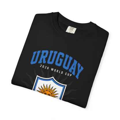 Uruguay Unisex Garment-Dyed T-shirt