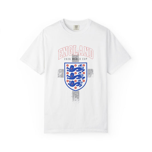 ENGLAND Unisex Garment-Dyed T-shirt