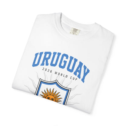 Uruguay Unisex Garment-Dyed T-shirt