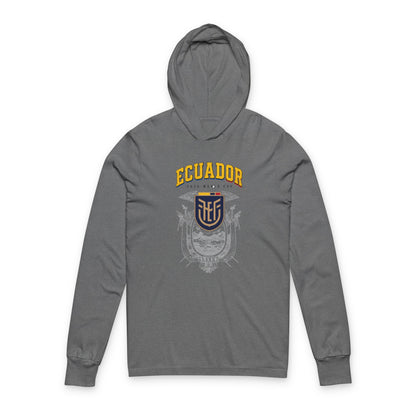 FIFA ECUADOR Hoodie Tee — Lightweight Hooded Long-Sleeve Shirt