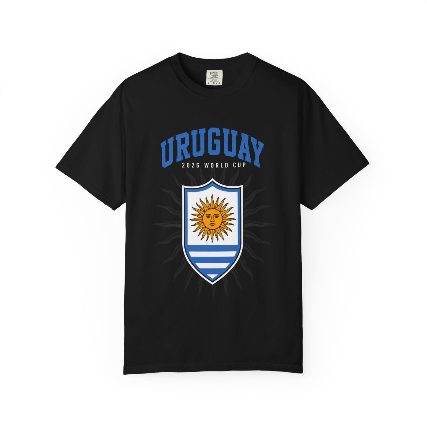 Uruguay Unisex Garment-Dyed T-shirt