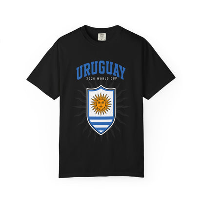 Uruguay Unisex Garment-Dyed T-shirt