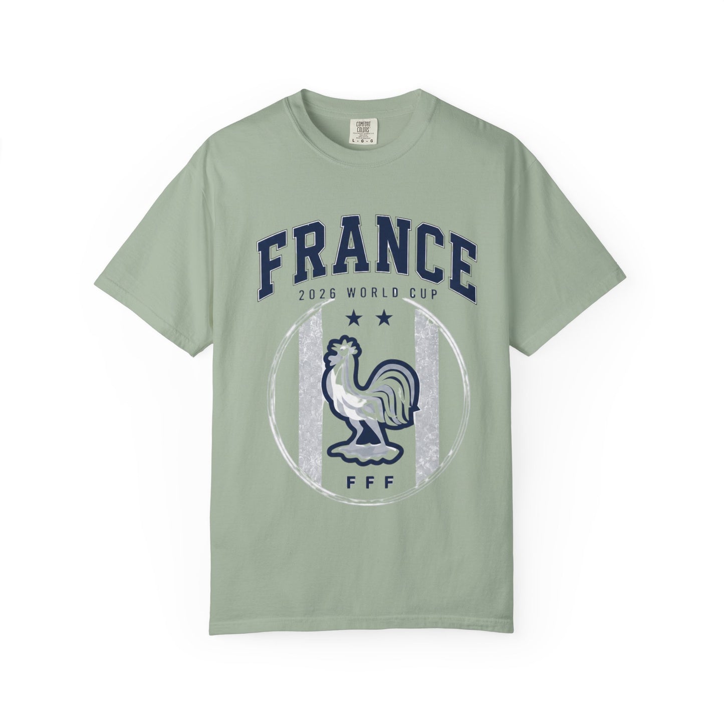 France Unisex Garment-Dyed T-shirt
