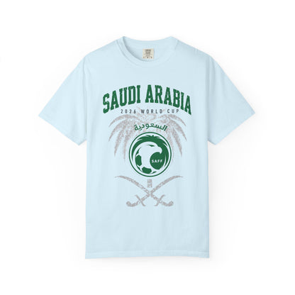 SAUDI ARABIA Unisex Garment-Dyed T-shirt
