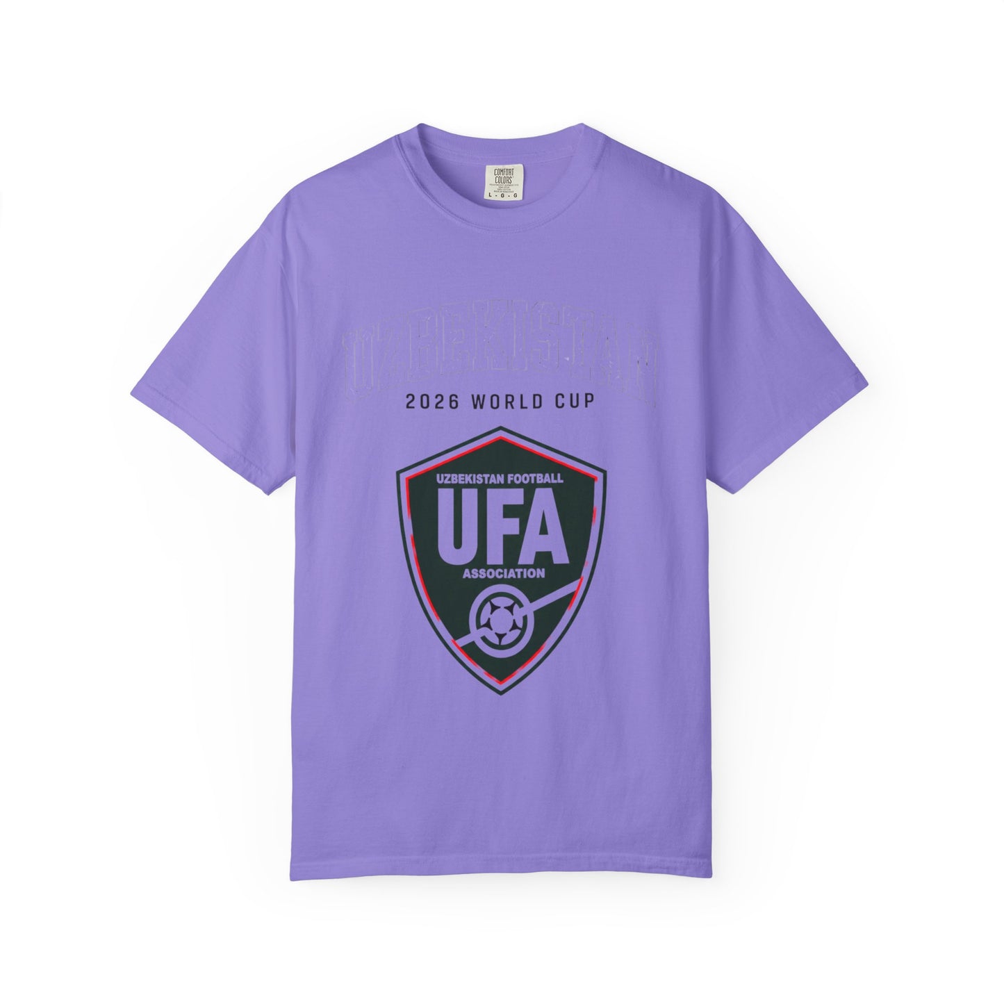 UZBEKISTAN Unisex Garment-Dyed T-shirt
