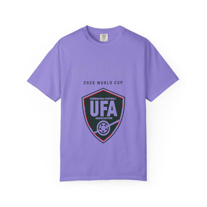 UZBEKISTAN Unisex Garment-Dyed T-shirt