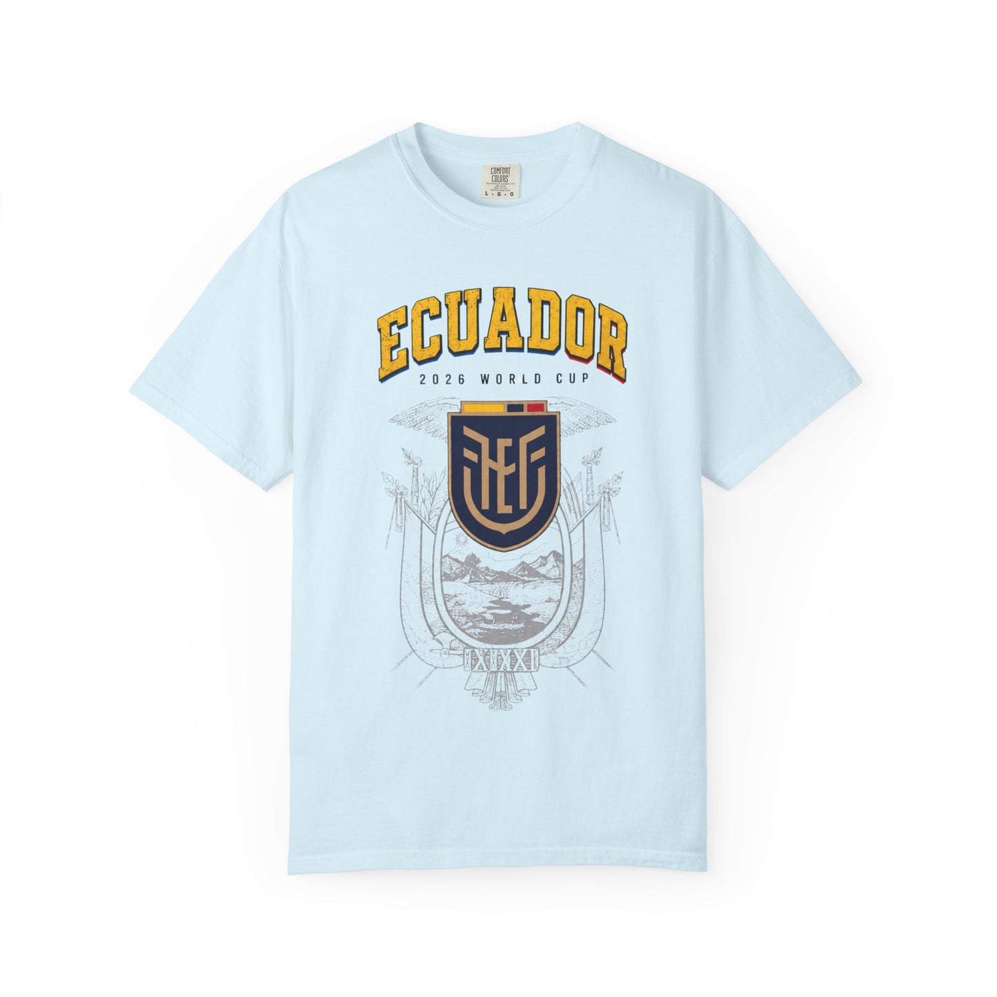 ECUADOR Unisex Garment-Dyed T-shirt