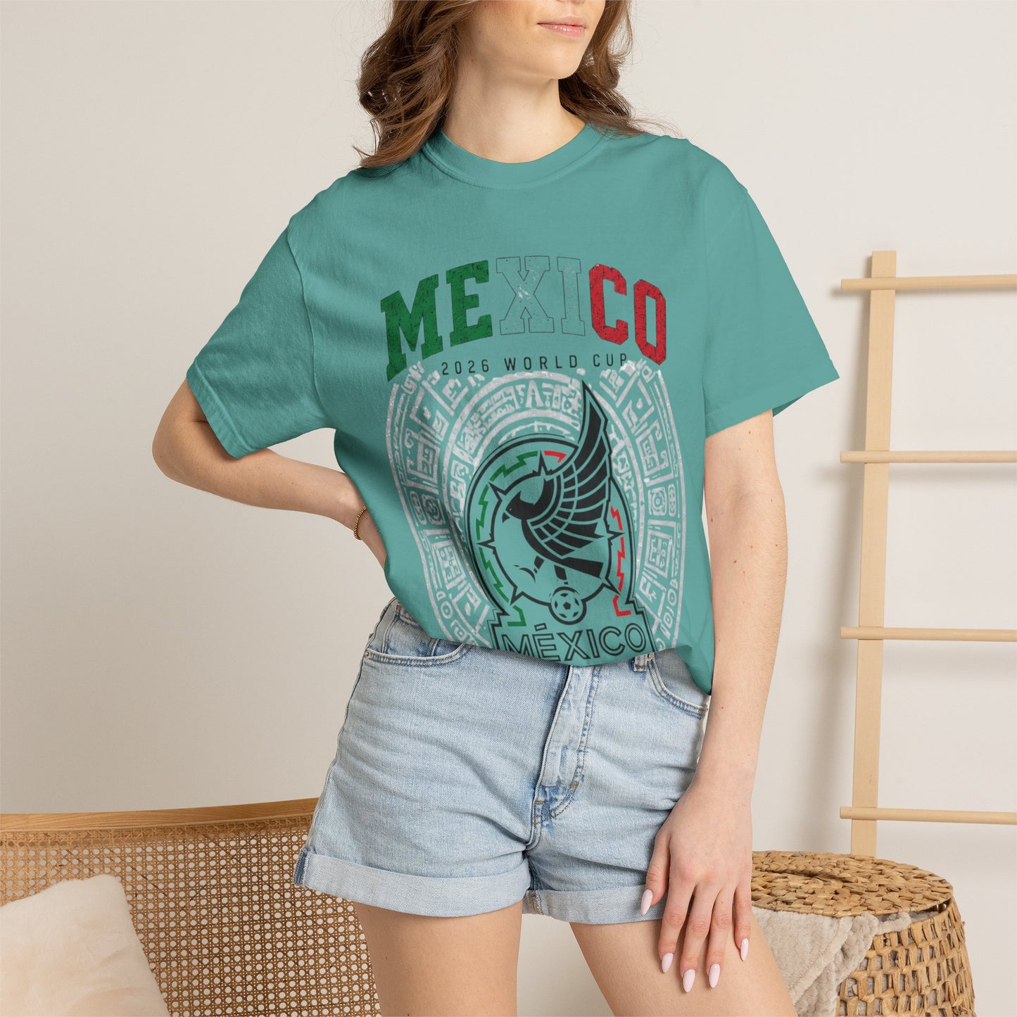MEXICO Unisex Garment-Dyed T-shirt