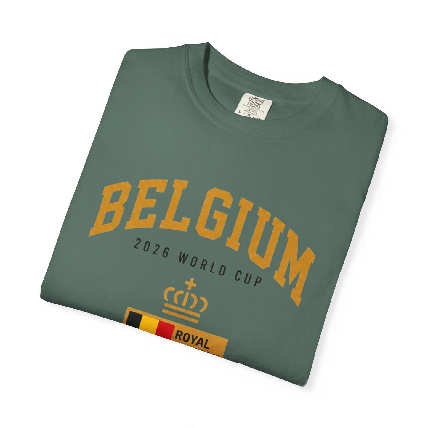 Belgium Unisex Garment-Dyed T-shirt