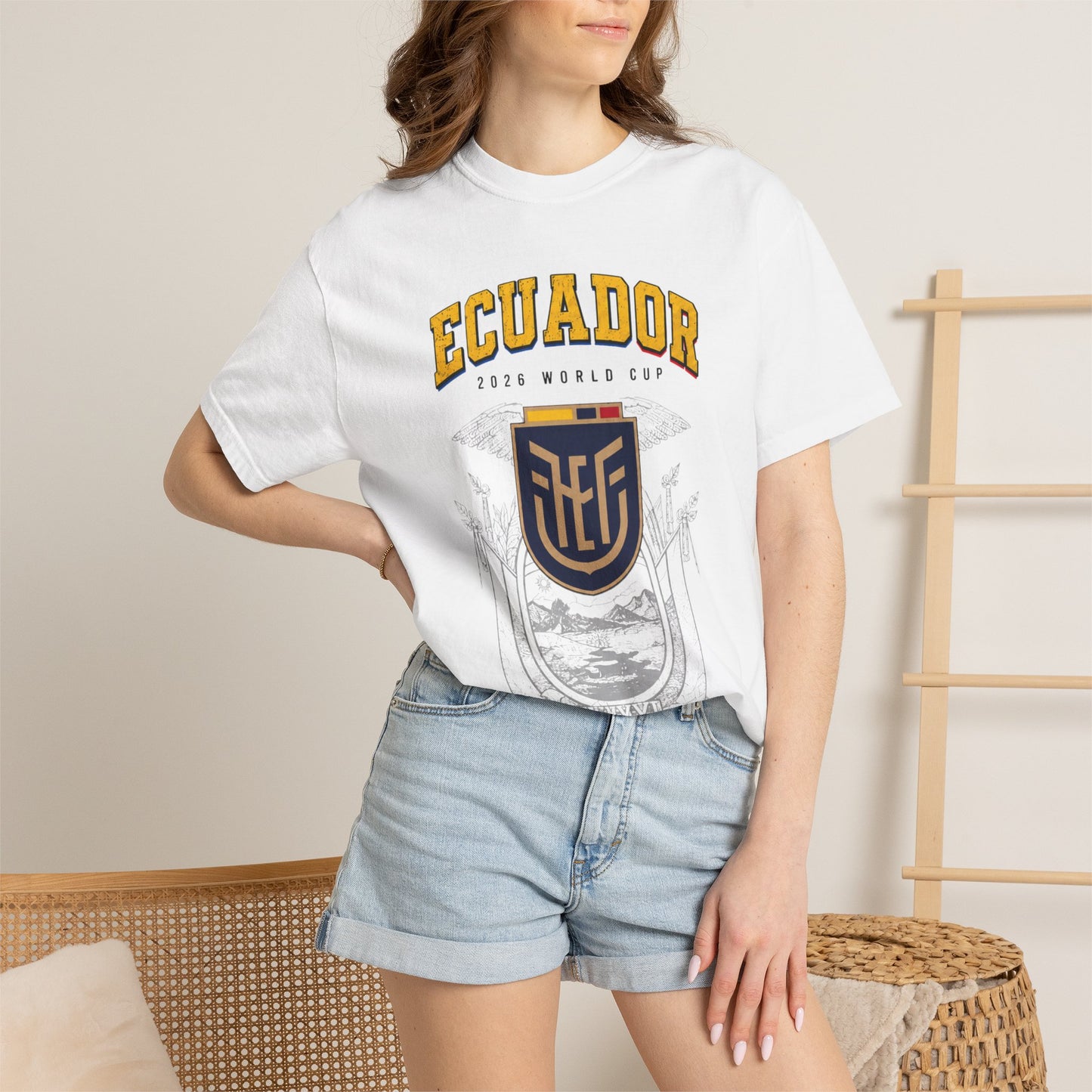 ECUADOR Unisex Garment-Dyed T-shirt