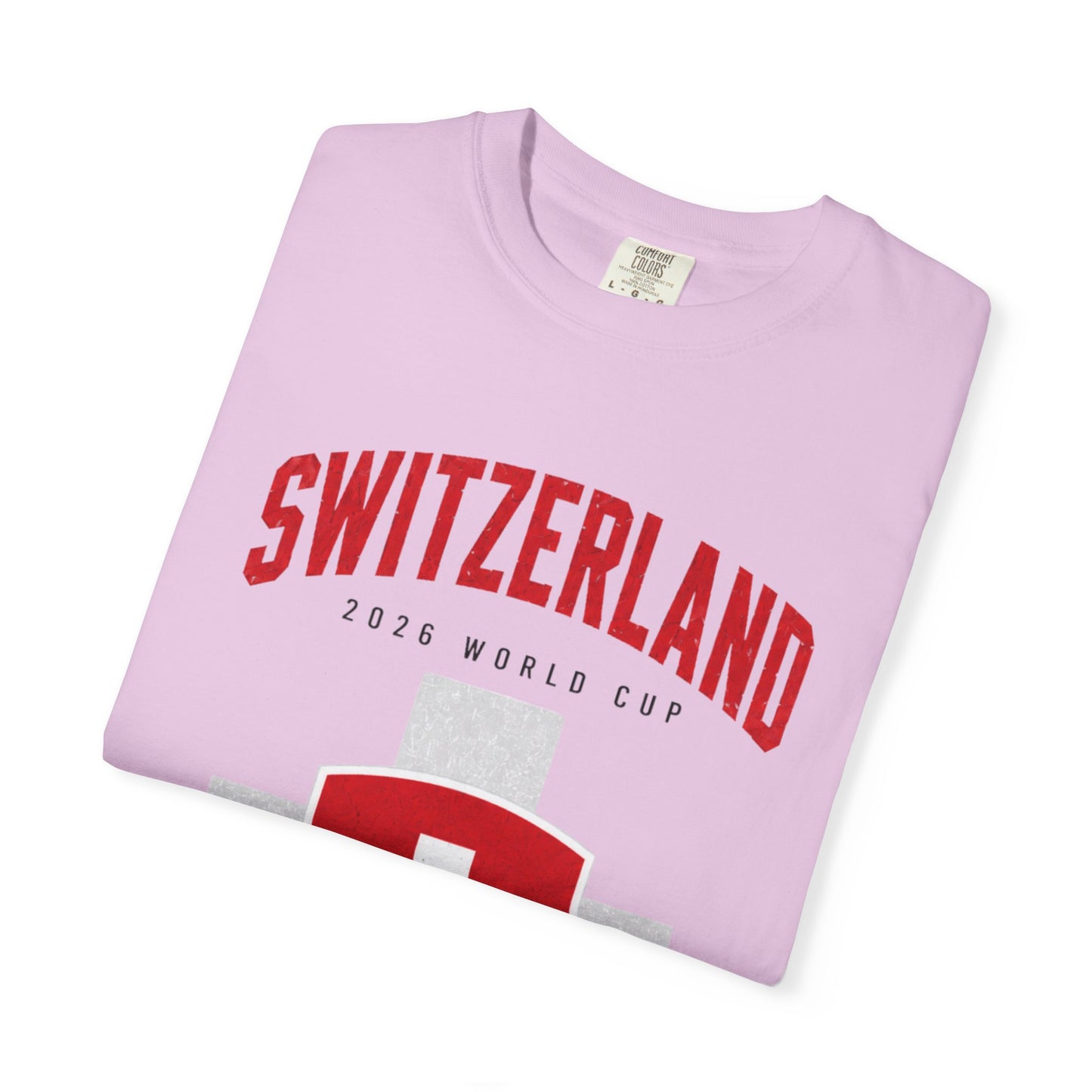 SWITZERLAND Unisex Garment-Dyed T-shirt