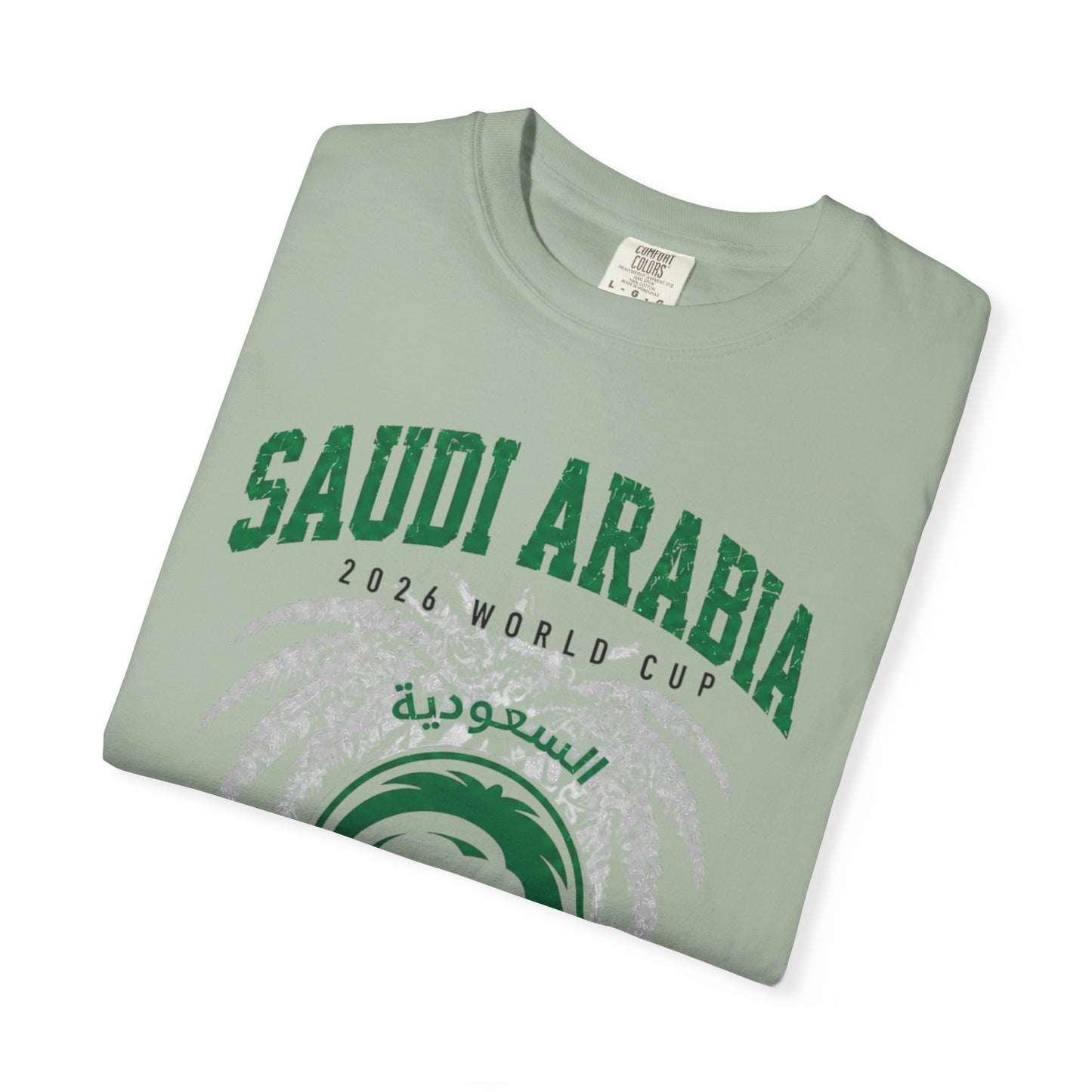 SAUDI ARABIA Unisex Garment-Dyed T-shirt
