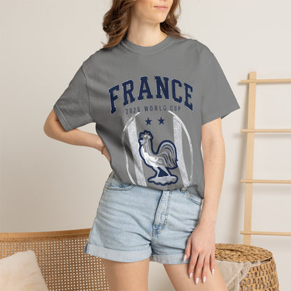 France Unisex Garment-Dyed T-shirt