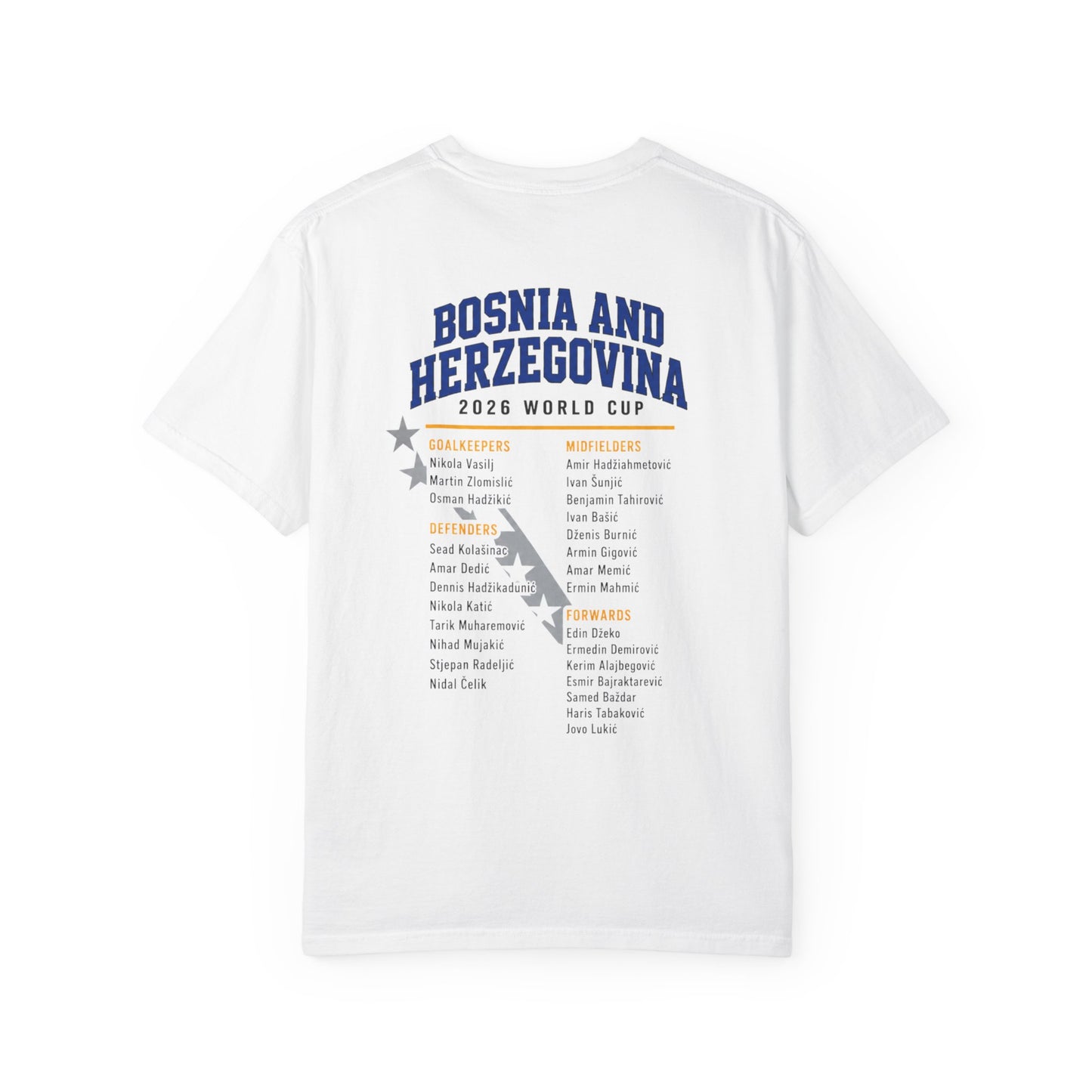 BOSNIA AND HERZEGOVINA Unisex Garment-Dyed T-shirt