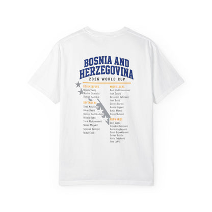 BOSNIA AND HERZEGOVINA Unisex Garment-Dyed T-shirt