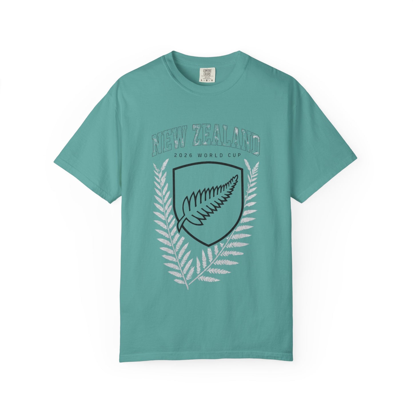 NEW ZEALAND Unisex Garment-Dyed T-shirt
