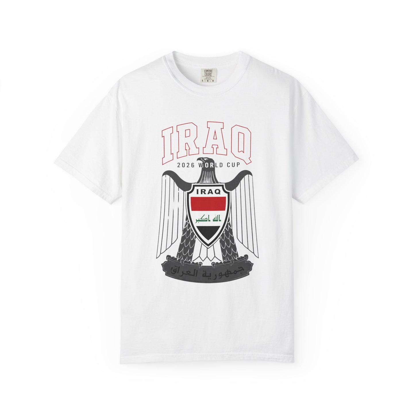 IRAQ Unisex Garment-Dyed T-shirt