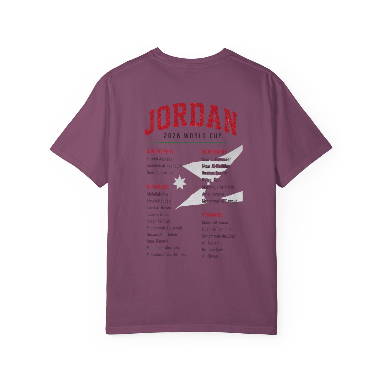 FIFA JORDAN Unisex Garment-Dyed T-shirt