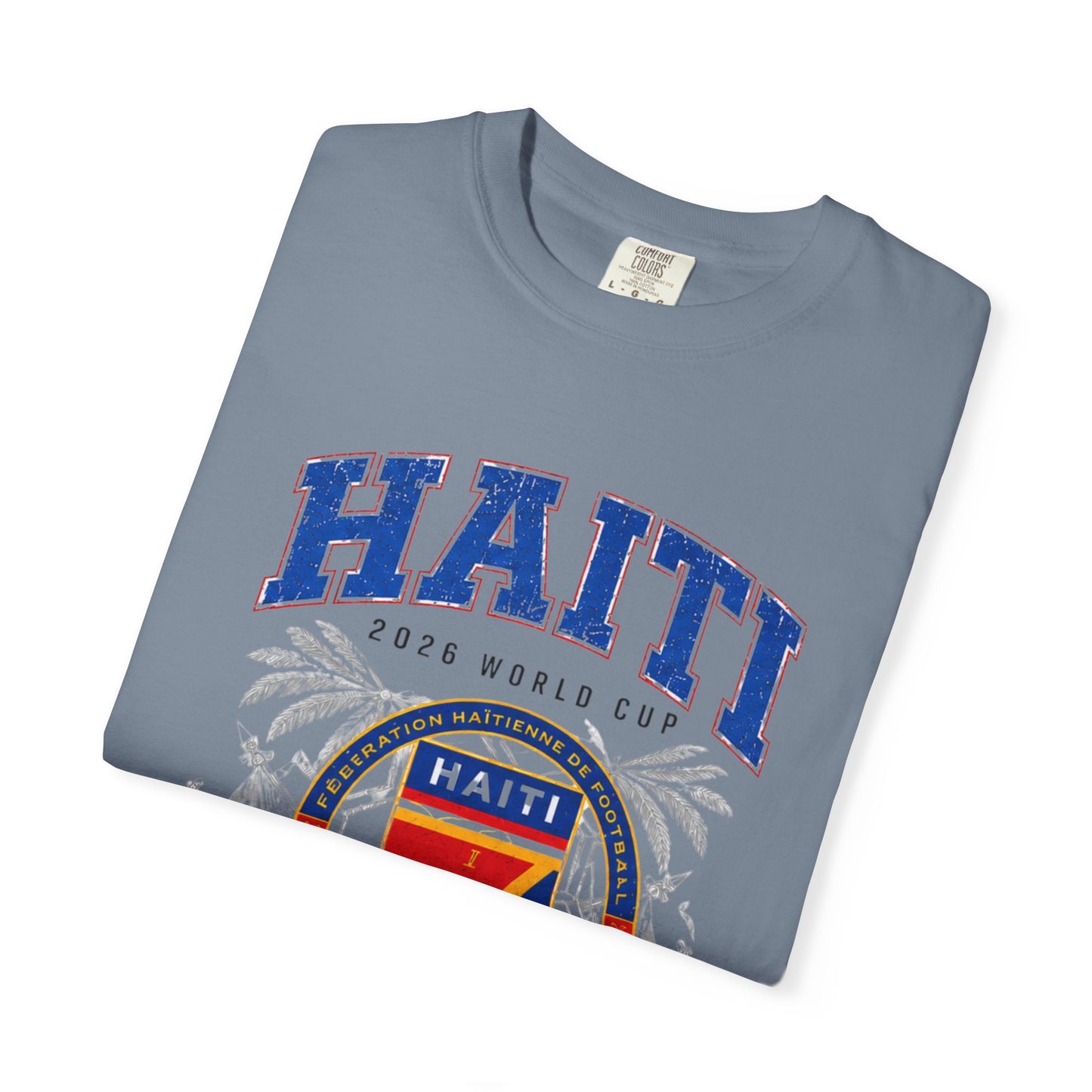 HAITI Unisex Garment-Dyed T-shirt